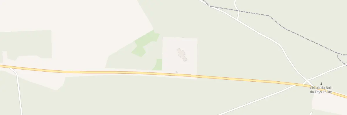 Plan du 5001F Mont de Thelod La Rappe à Germiny