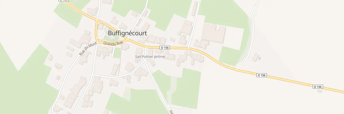 Plan du 8 Grande Rue à Buffignécourt