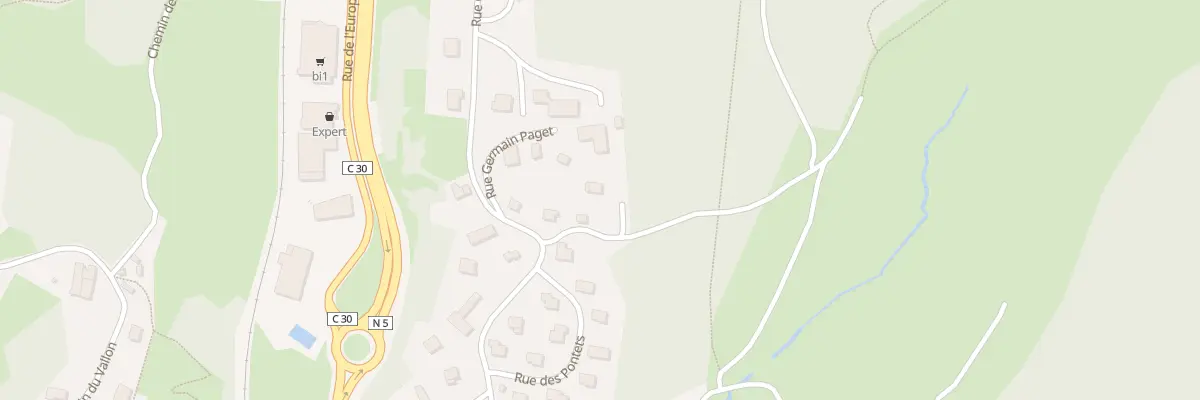 Plan du 31 Rue Germain Paget à Morbier
