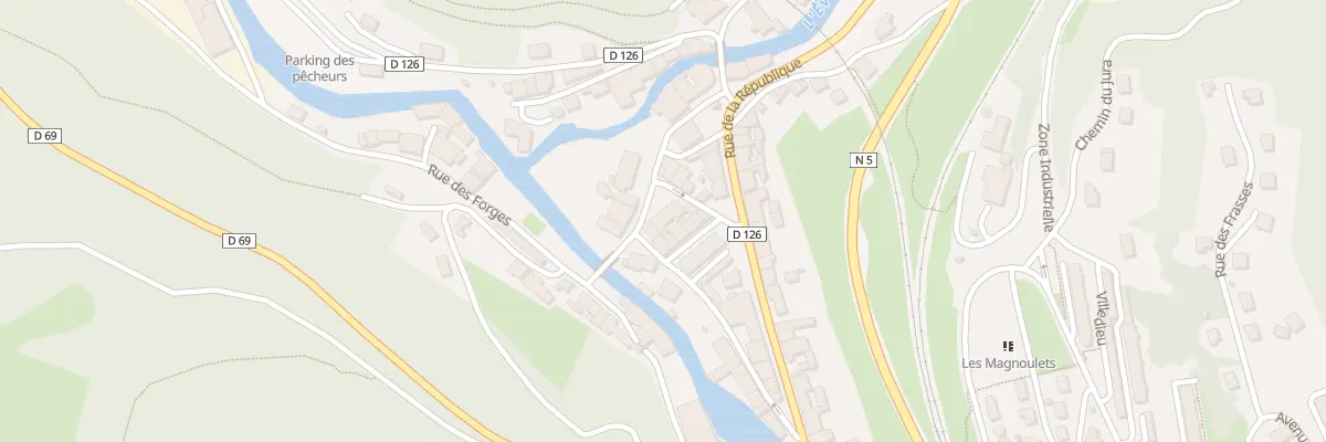Plan du 6 Pl Jules Girod à Hauts de Bienne