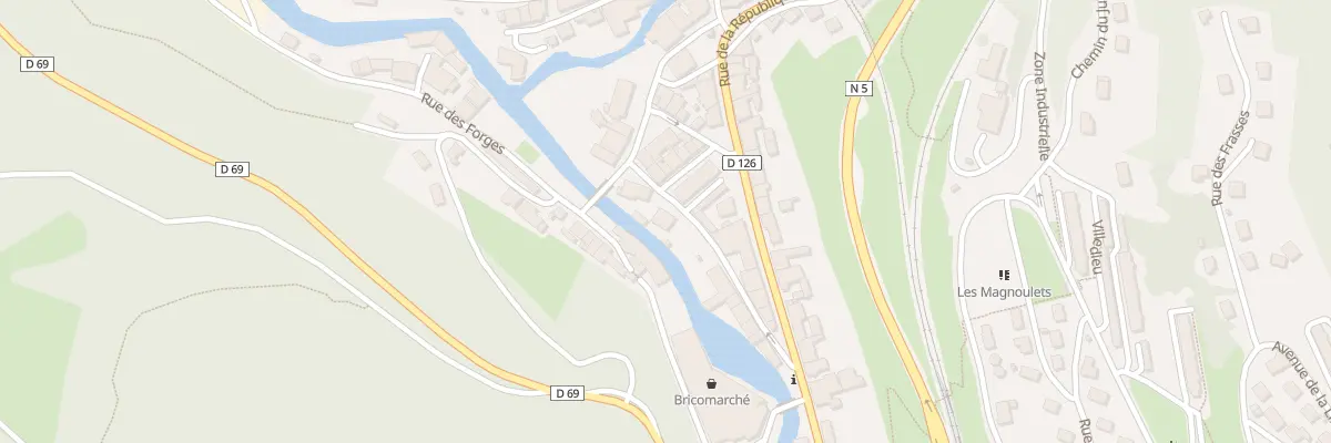 Plan du 4 Rue Gambetta à Hauts de Bienne