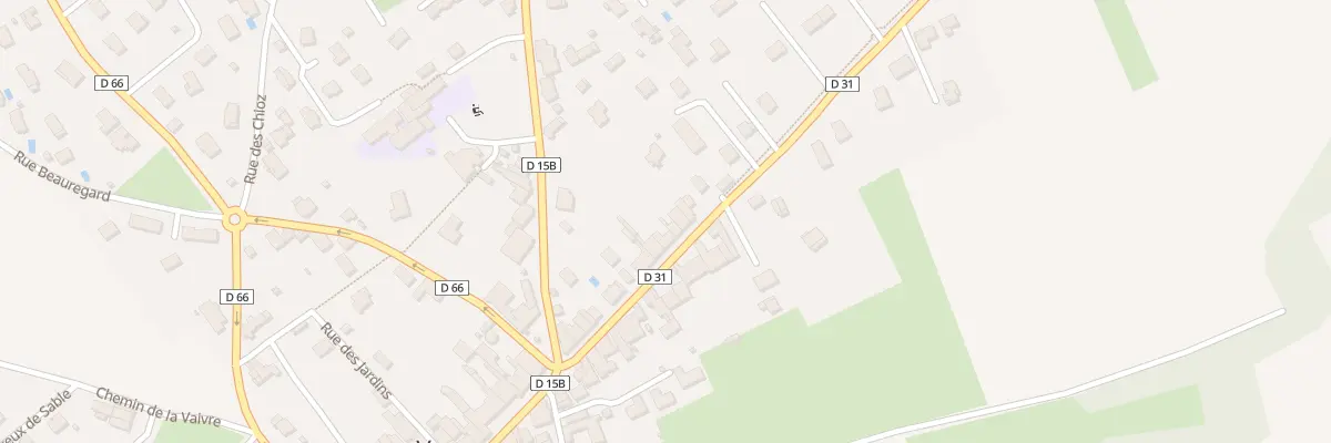 Plan du 31 Rue de la Chapelle à Voray-sur-l’Ognon