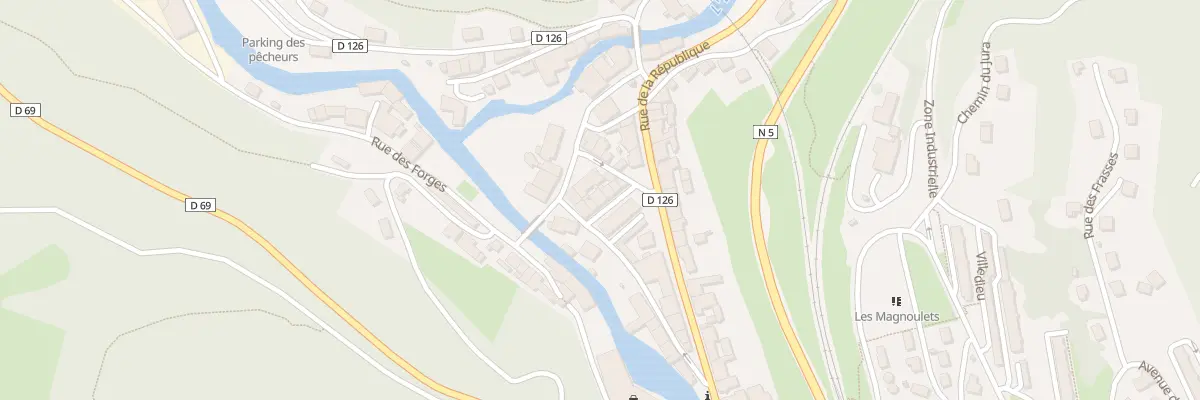 Plan du 4 Rue Traversière à Hauts de Bienne
