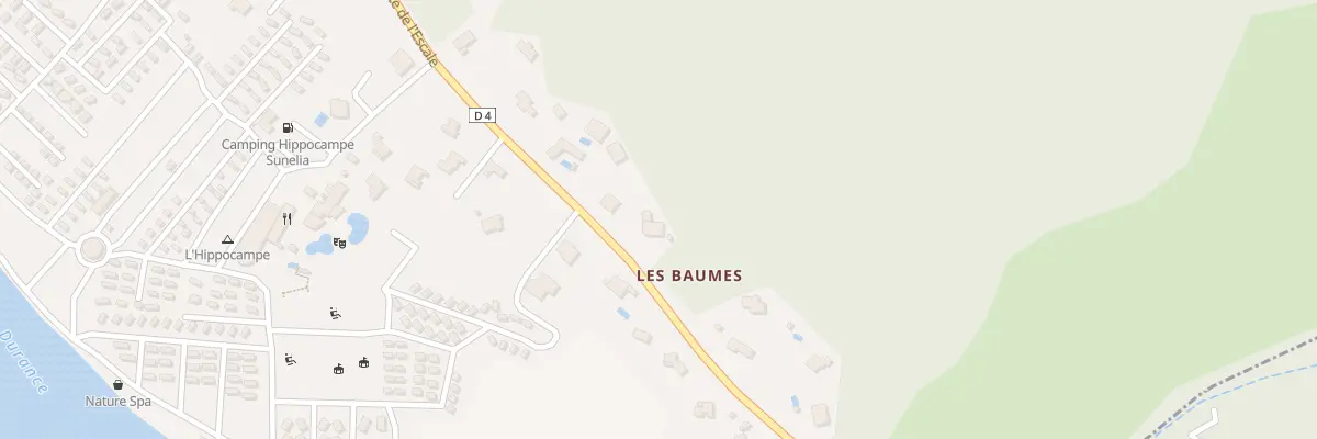 Plan du 7082 Les Baumes à Volonne