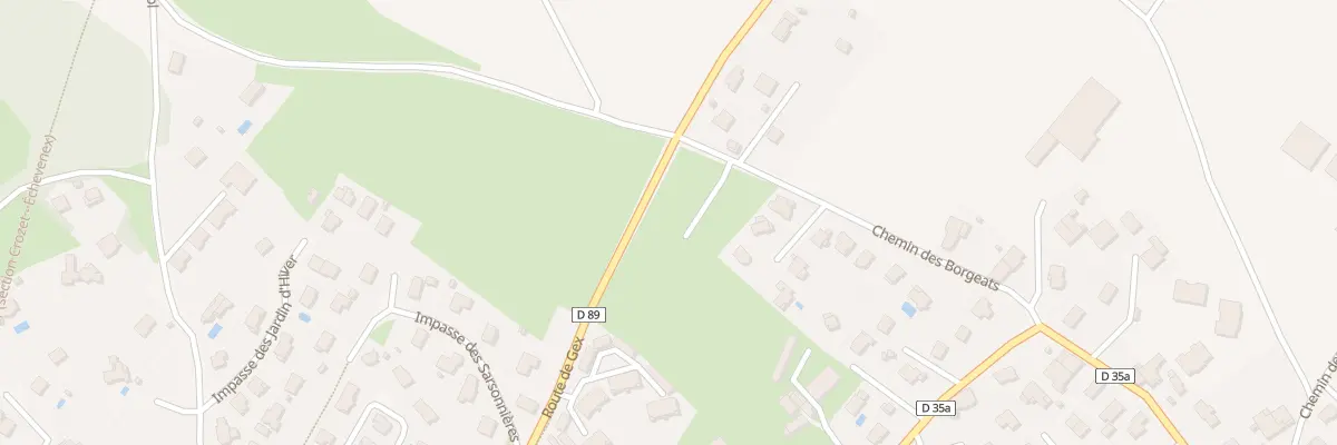 Plan du 59 Imp des Gentianes à Crozet