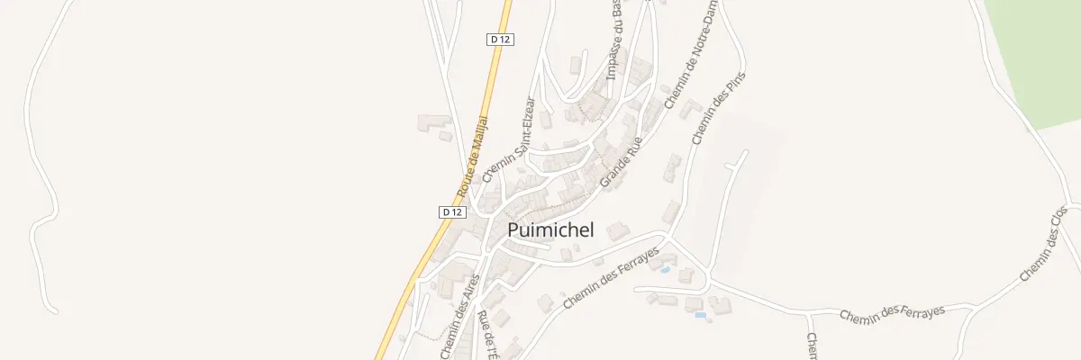 Plan du 5067 Le Village à Puimichel