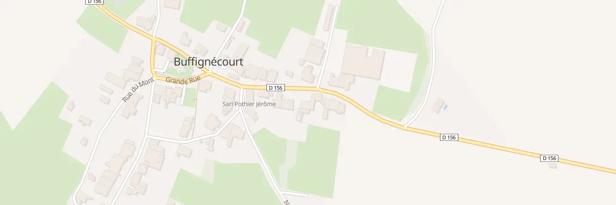 Plan du 6 Grande Rue à Buffignécourt