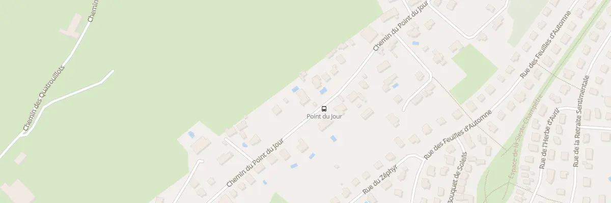 Plan du 51 Che du Point du Jour à Besançon