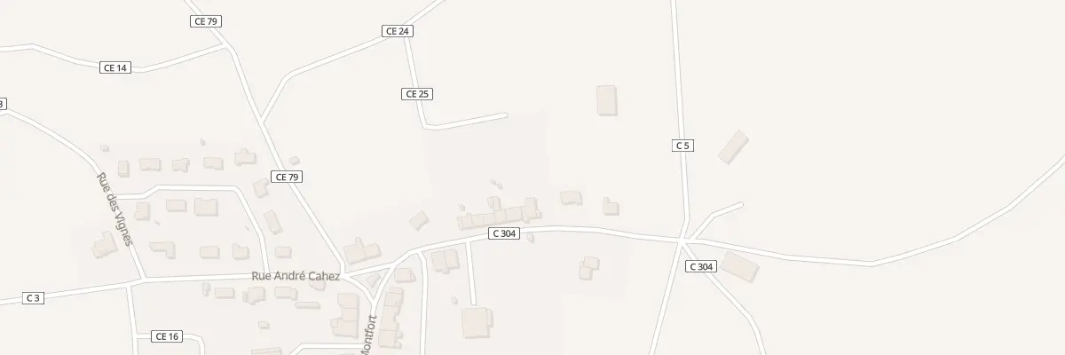 Plan du 319 Rue de Montfort à La Neuveville-sous-Montfort