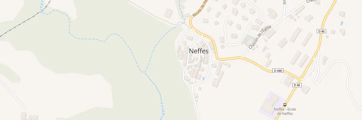 Plan du 19 Rue du Château à Neffes