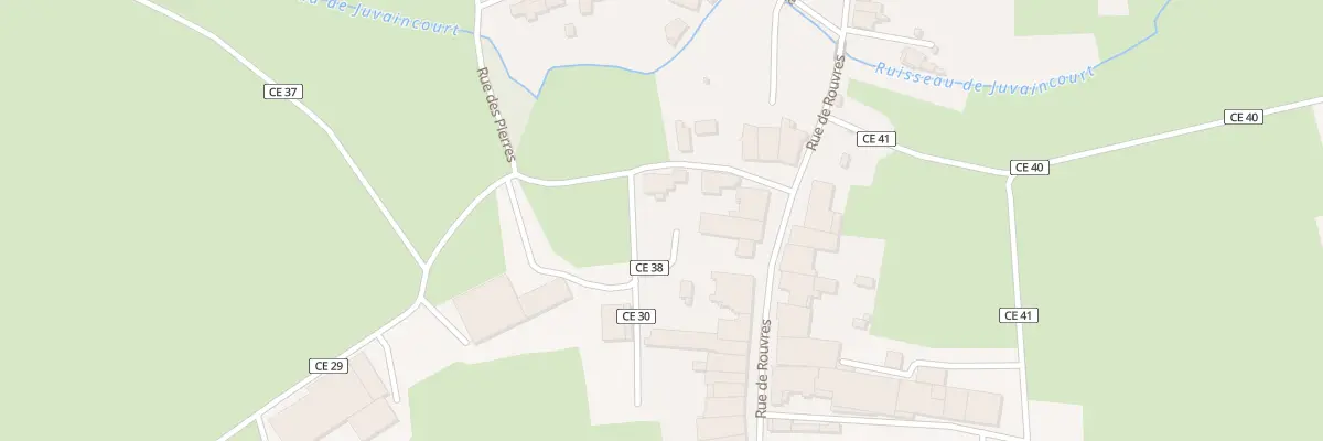 Plan du 390 Rue des Pierres à Oëlleville