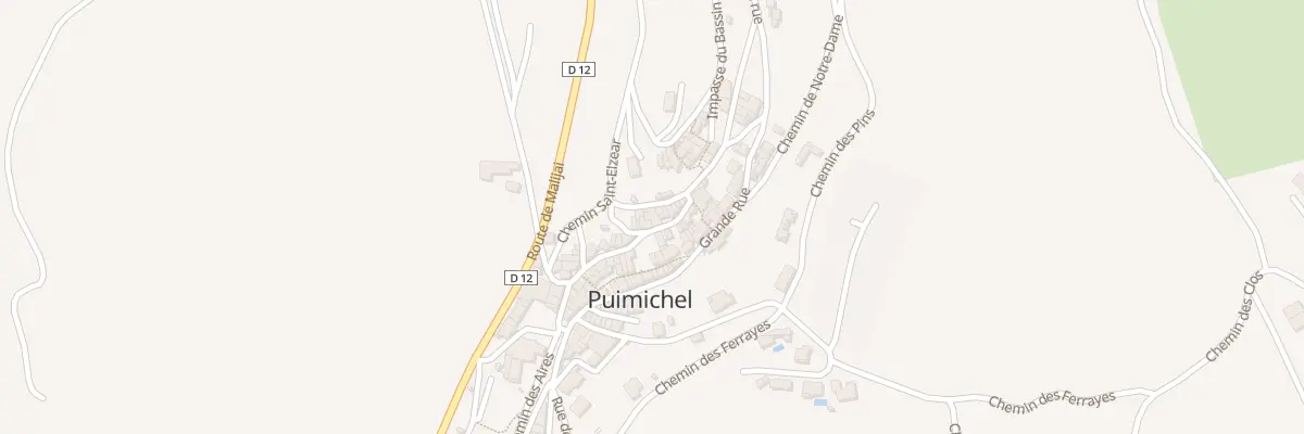 Plan du 5122 Le Village à Puimichel