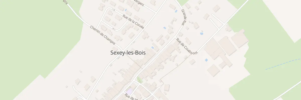 Plan du 55 Gr Grande Rue - Sexey à Bois-de-Haye