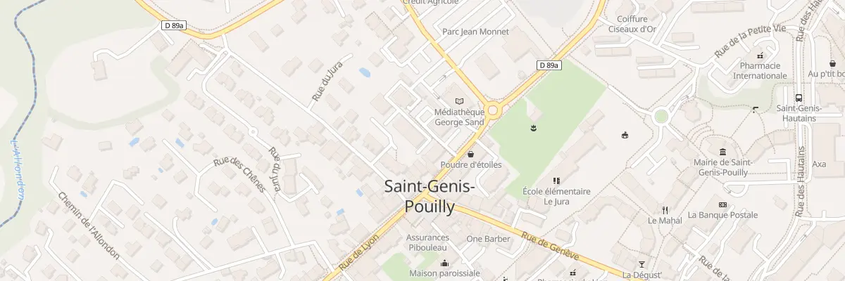 Plan du 61 Rue du Commandant Blaison à Saint-Genis-Pouilly