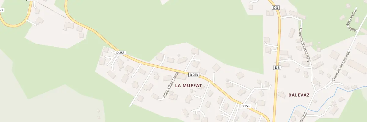 Plan du 280 Rte de Chainaz à Cusy