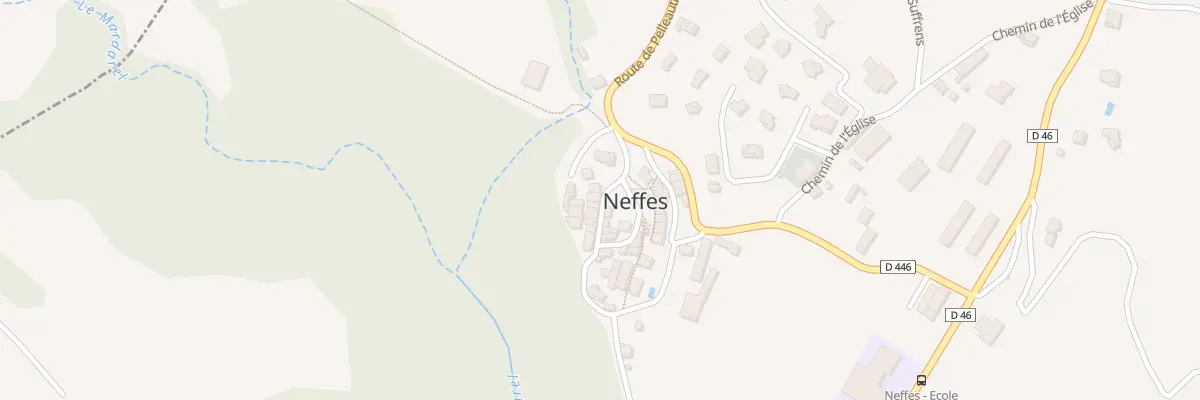 Plan du 8 Rue de l’Ancien four à Neffes