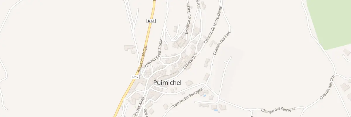 Plan du 5119 Le Village à Puimichel