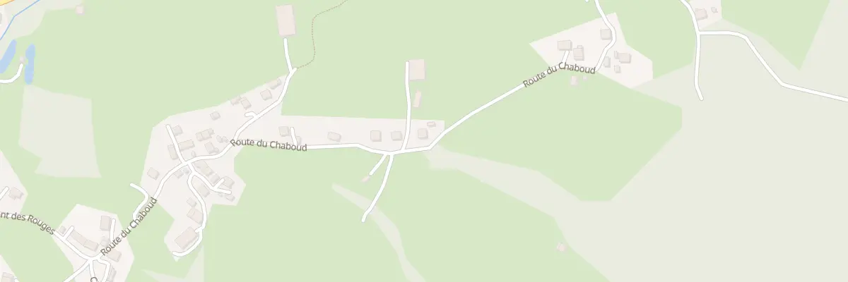 Plan du 461 Rte du Chaboud à Theys