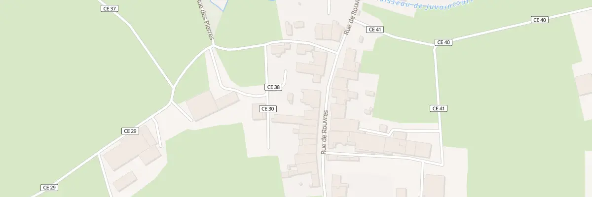 Plan du 418 Rue de Rouvres à Oëlleville