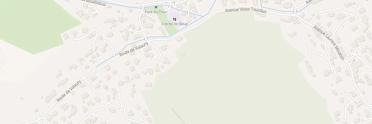 Plan du 395 Rte Victor Tourdias à Solliès-Toucas