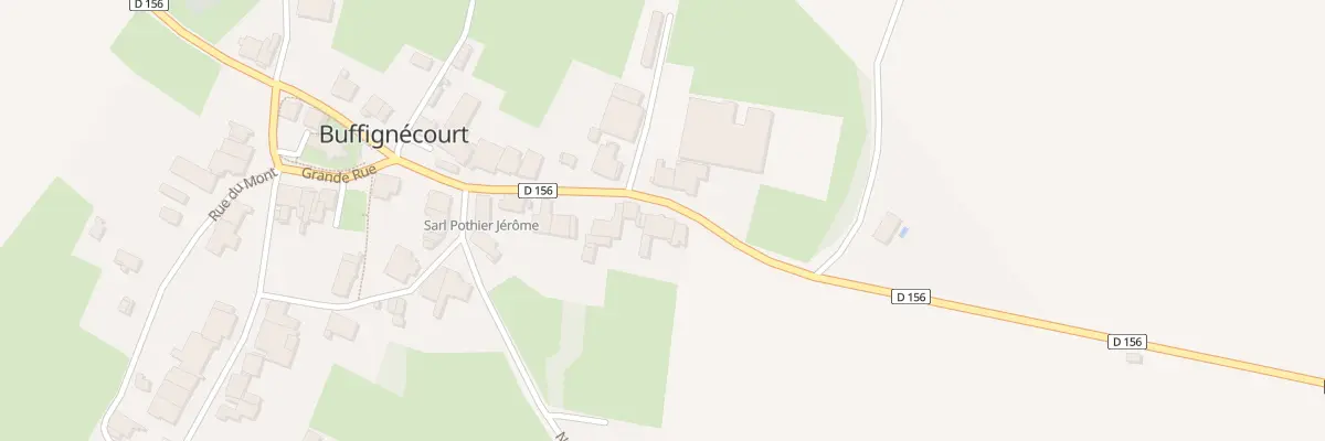 Plan du 2 Grande Rue à Buffignécourt