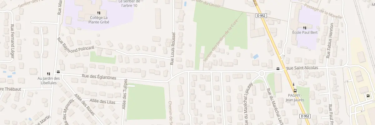 Plan du 15 Rue Chanoine Guillaume à Pagny-sur-Moselle