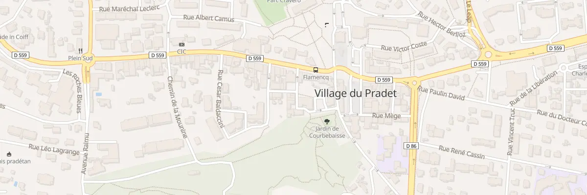 Plan du 44 Rue du Pensionnat au Pradet