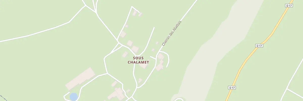 Plan du 4 Che des Abattais aux Chalesmes