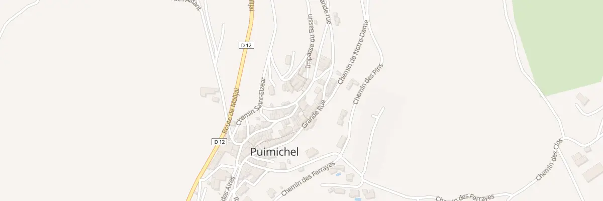 Plan du 5116 Le Village à Puimichel
