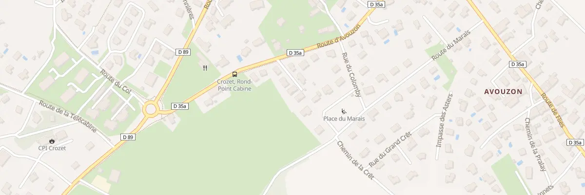 Plan du 30 Imp des Esserts du Marais à Crozet