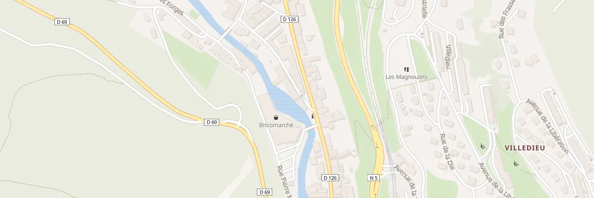 Plan du 16 Rue Gambetta à Hauts de Bienne