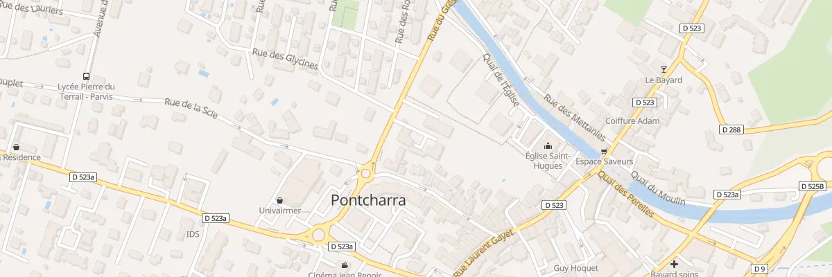 Plan du 175 Rue du Grésivaudan à Pontcharra