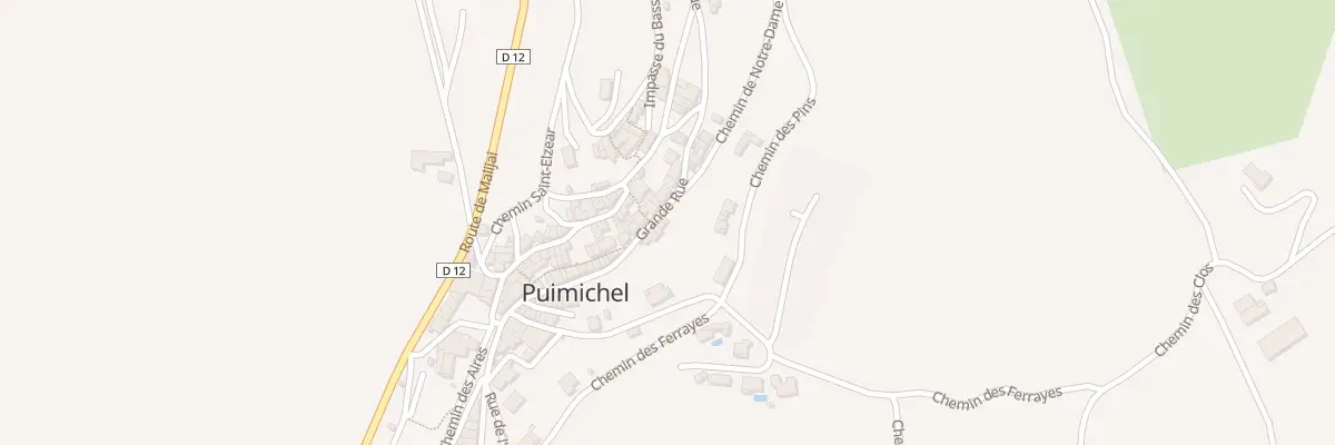 Plan du 5097 Le Village à Puimichel