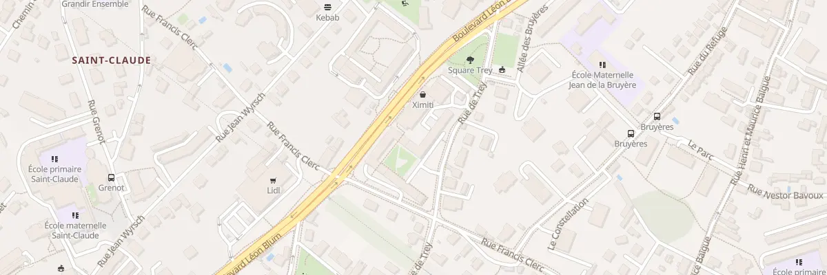 Plan du 37G Rue de Trey à Besançon