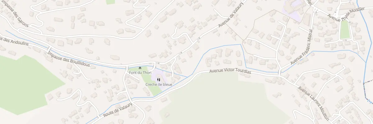 Plan du 461 Av de Valaury à Solliès-Toucas