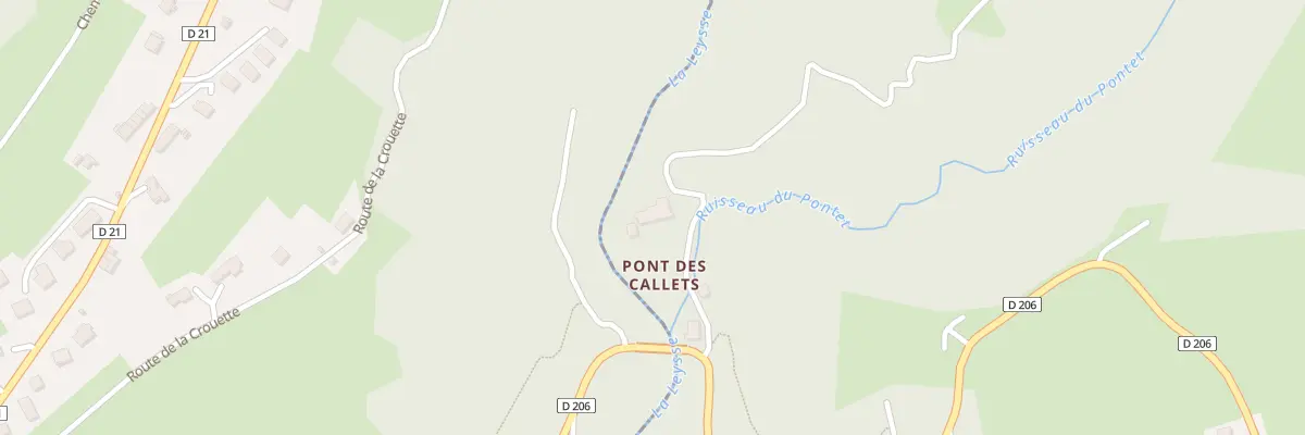 Plan du 107 Imp du Pont des Callet à Thoiry