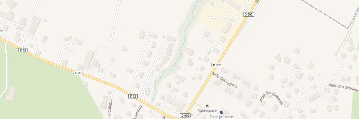 Plan du 165 Rte de Viry à Vers