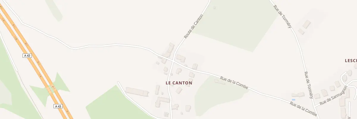 Plan du 420 Rue de la combe à Porte-de-Savoie