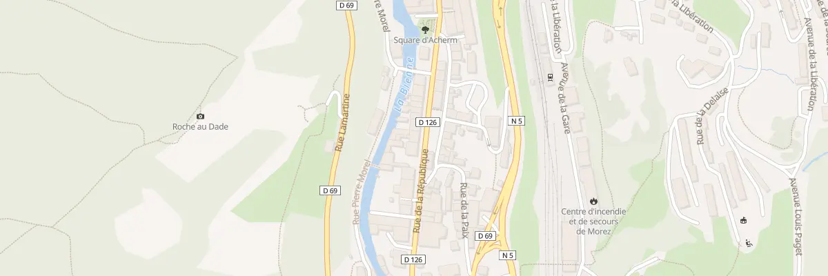 Plan du 62 Rue de la République à Hauts de Bienne