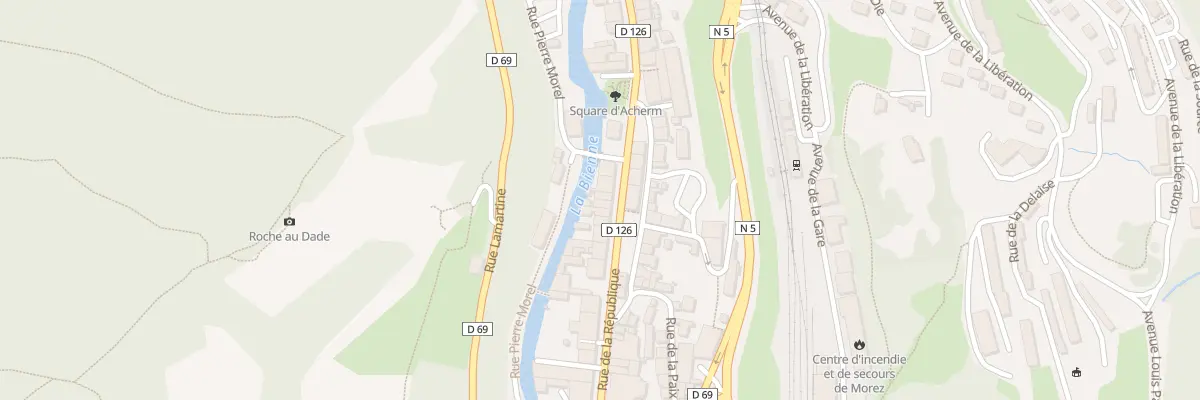 Plan du 54 Rue de la République à Hauts de Bienne