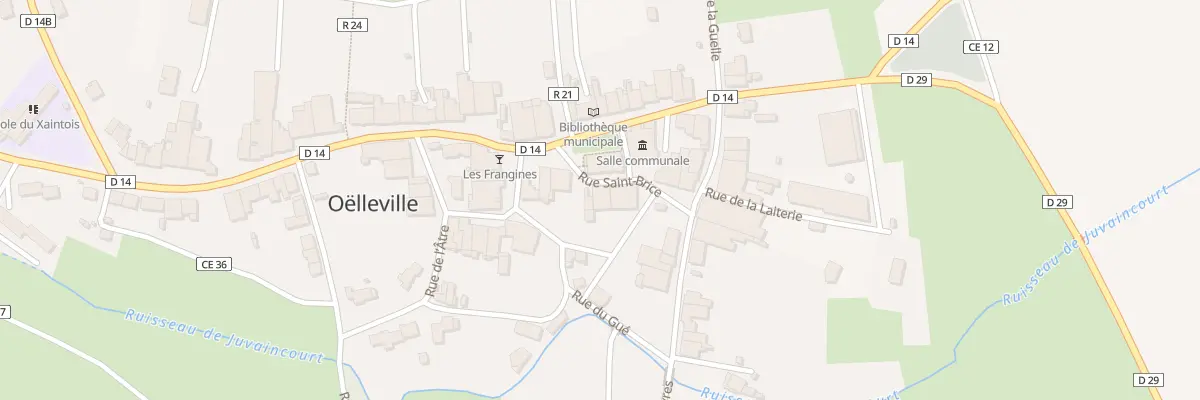 Plan du 16 Rue St Brice à Oëlleville