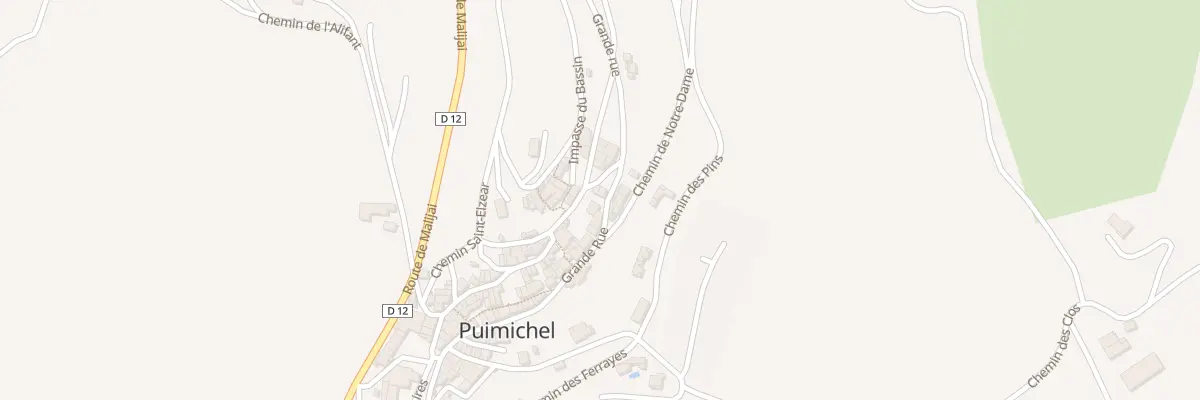 Plan du 5099 Le Village à Puimichel