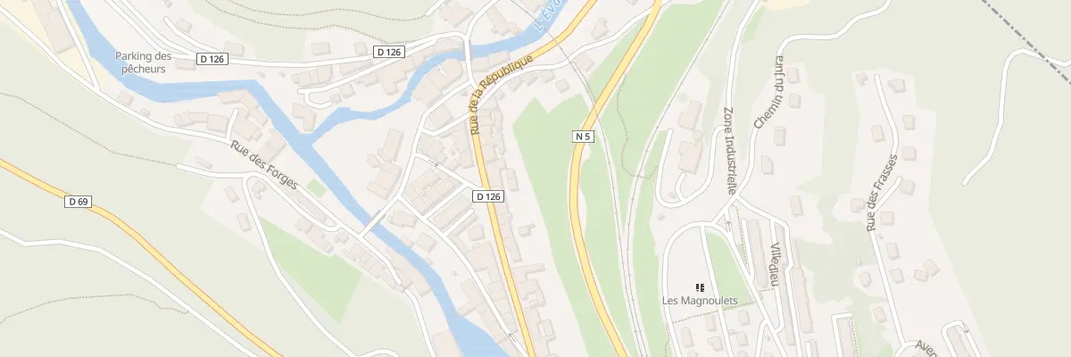 Plan du 11 Rue de la République à Hauts de Bienne
