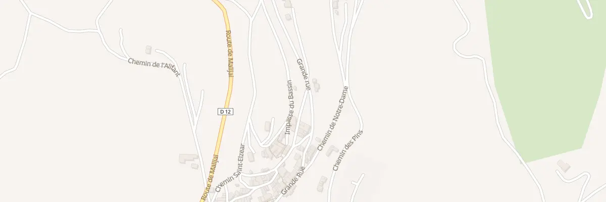 Plan du 5024 Le Seuil à Puimichel