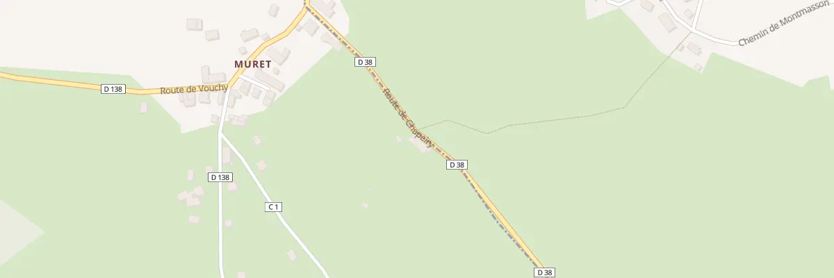 Plan du 2672 Rte de Chapeiry à Saint-Sylvestre