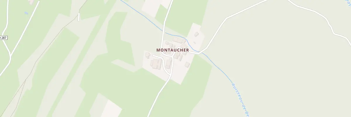Plan du 1980 Rte de Montaucher à Pontcharra