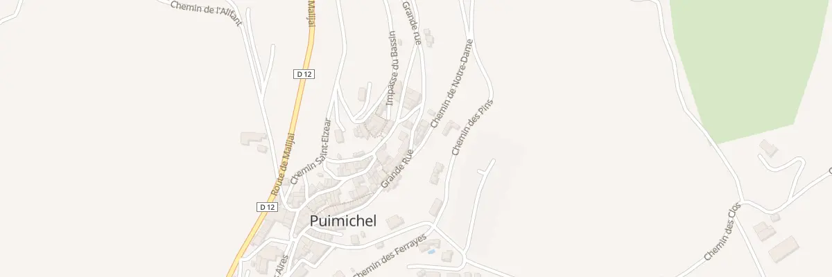 Plan du 7042 Le Village à Puimichel