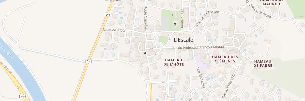 Plan du 9001 Hameau de l’Hôte à L’Escale