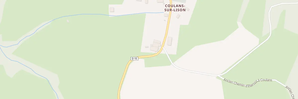 Plan du 1 Rue Principale à Éternoz-Vallée-du-Lison
