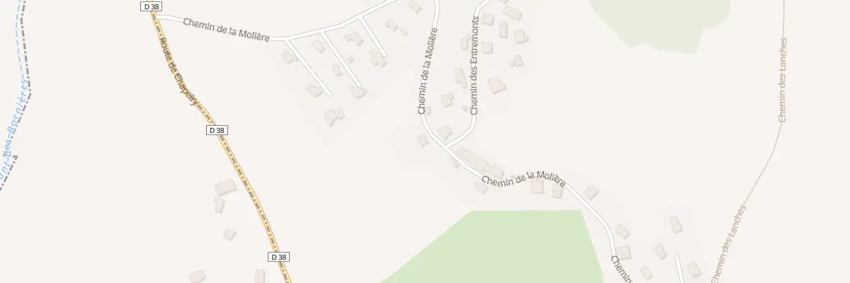 Plan du 516 Rte de la Molière à Marcellaz-Albanais
